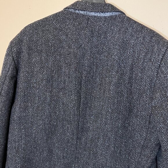 Donegal Tweed Ireland Wool Herringbone Sport Coat Blazer - Men's EU 54L / US 44L - Picture 7 of 16
